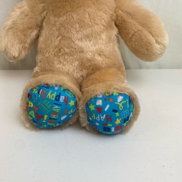 Build A Bear Plush Happy Birthday Bear 2022 Teddy BAB - Picture 2 of 10